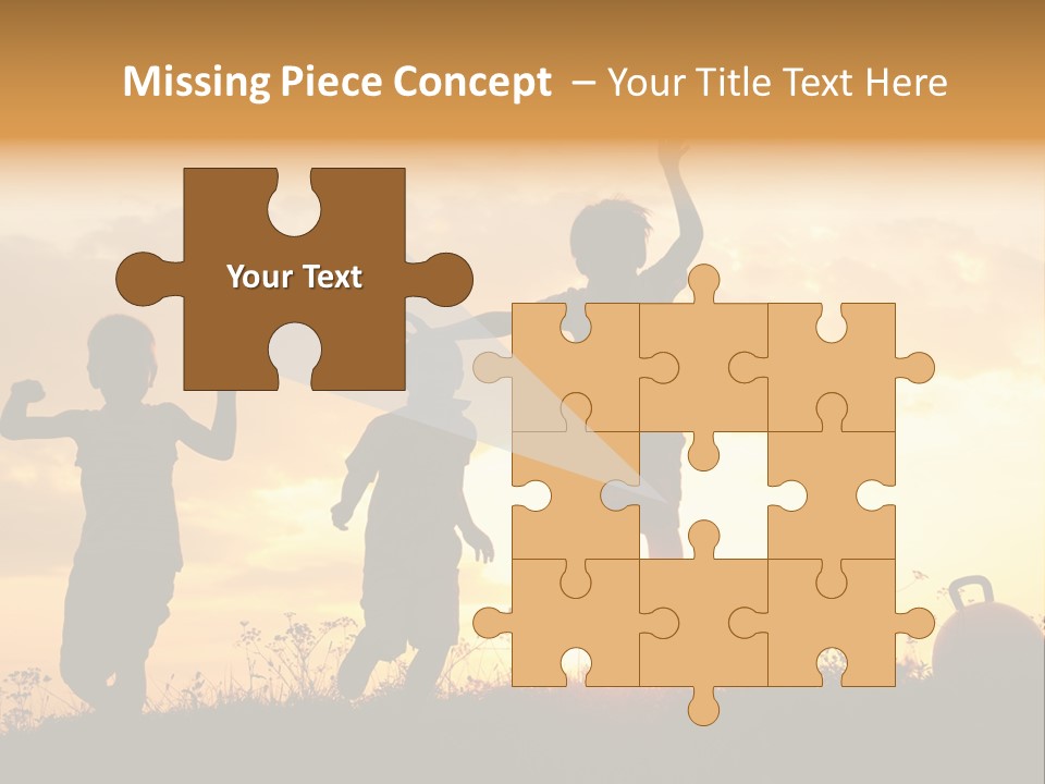 Sunset Summertime Sky PowerPoint Template