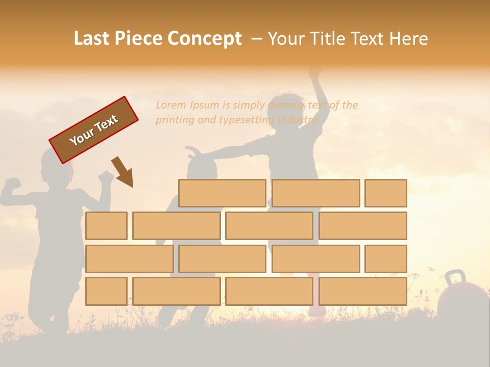 Sunset Summertime Sky PowerPoint Template