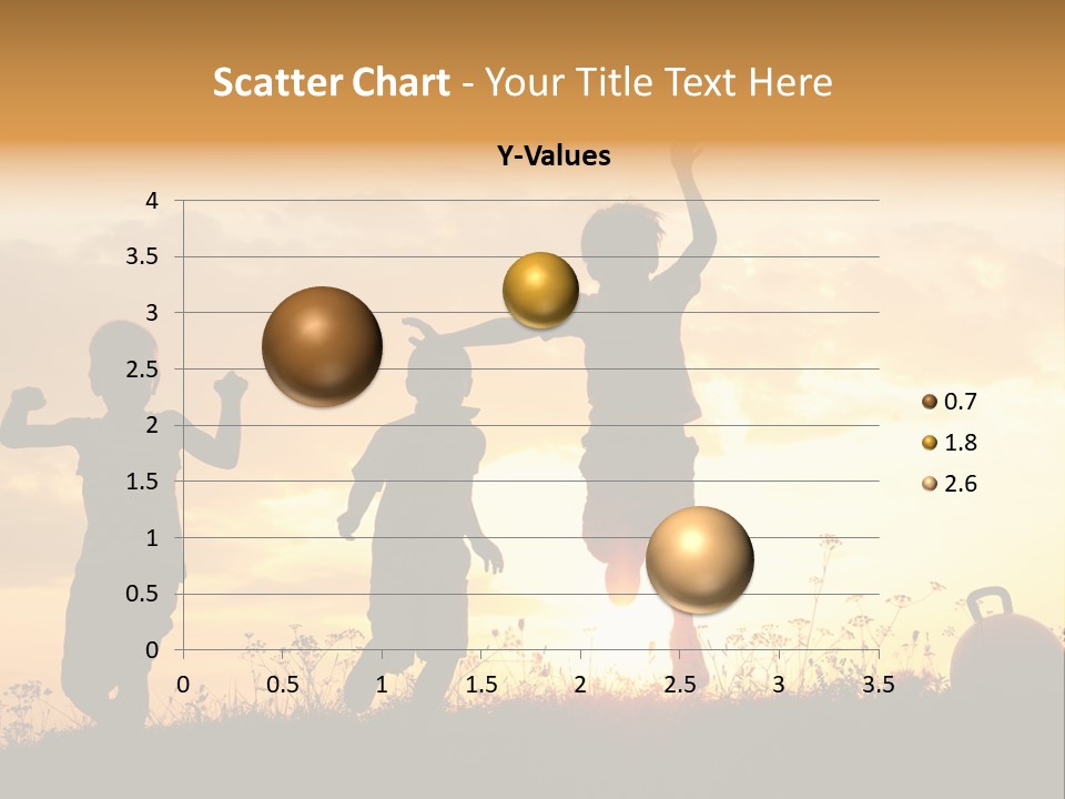 Sunset Summertime Sky PowerPoint Template