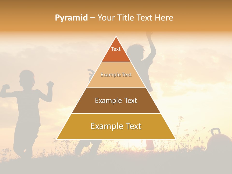 Sunset Summertime Sky PowerPoint Template