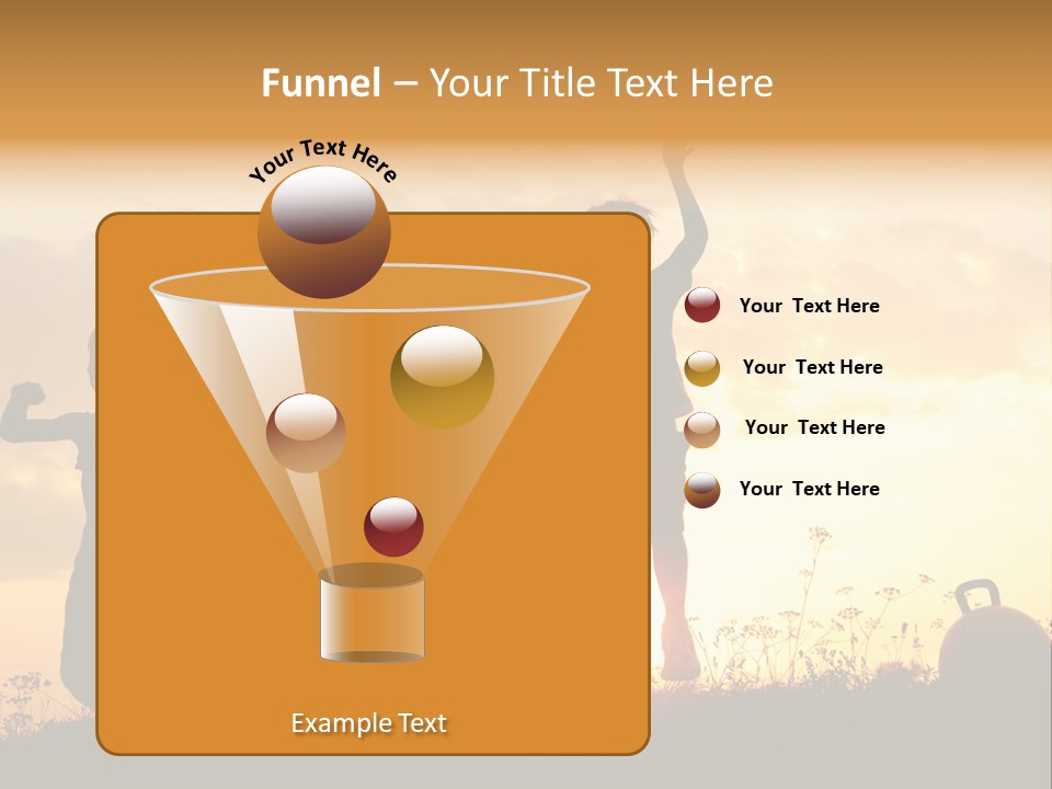 Sunset Summertime Sky PowerPoint Template