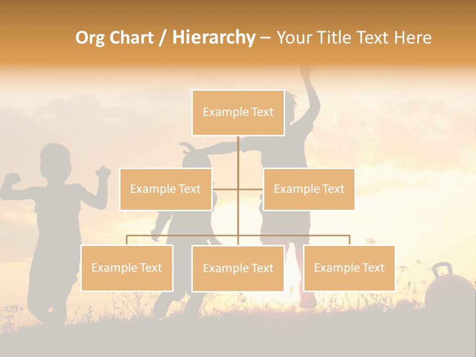 Sunset Summertime Sky PowerPoint Template