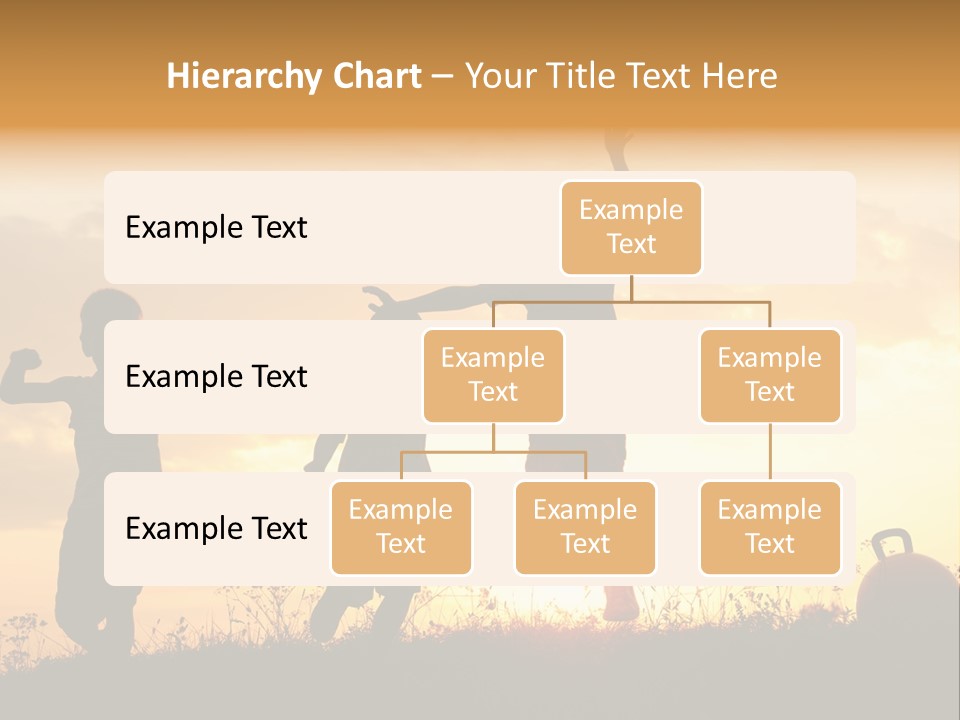 Sunset Summertime Sky PowerPoint Template