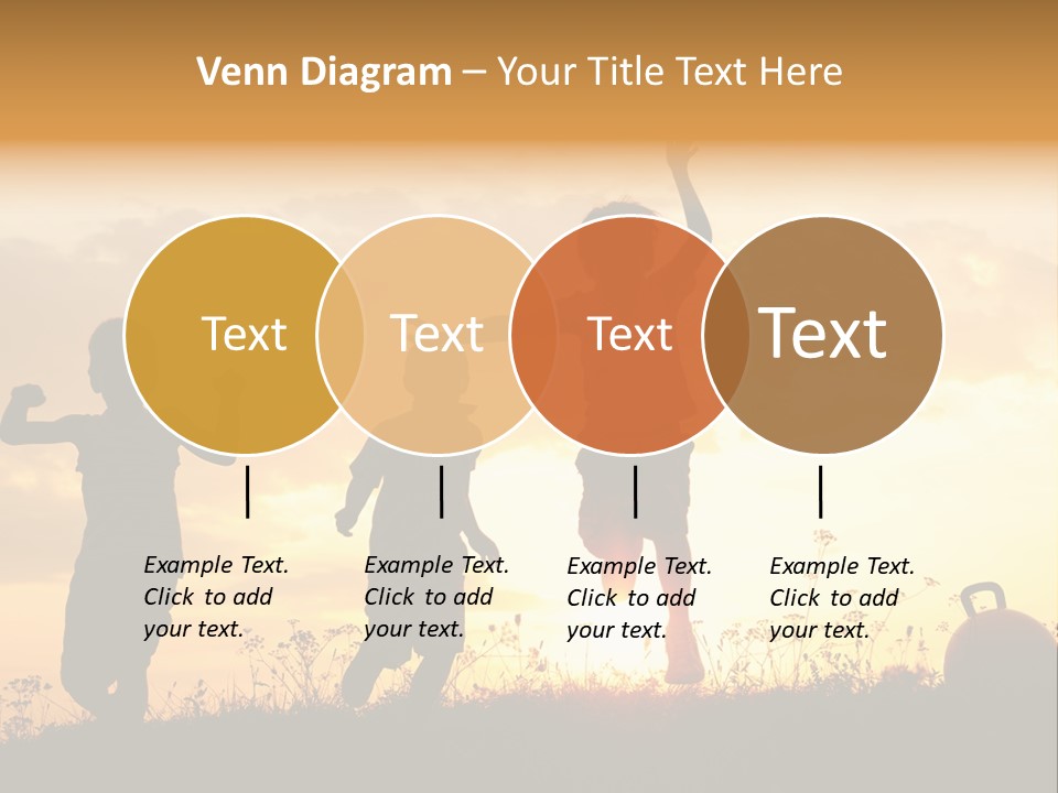 Sunset Summertime Sky PowerPoint Template