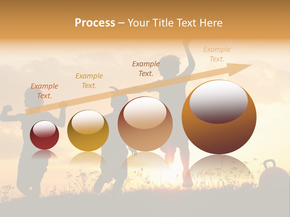 Sunset Summertime Sky PowerPoint Template