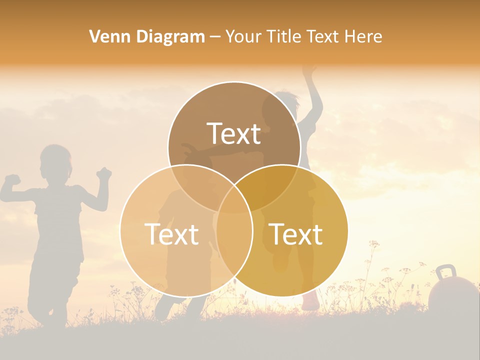 Sunset Summertime Sky PowerPoint Template