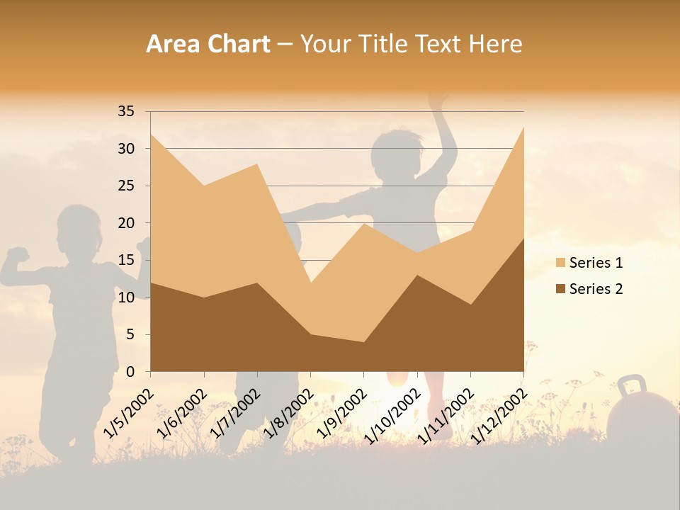 Sunset Summertime Sky PowerPoint Template