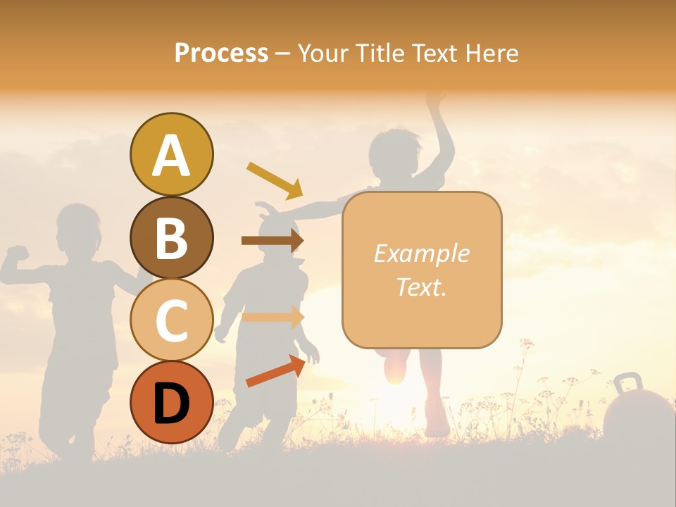 Sunset Summertime Sky PowerPoint Template