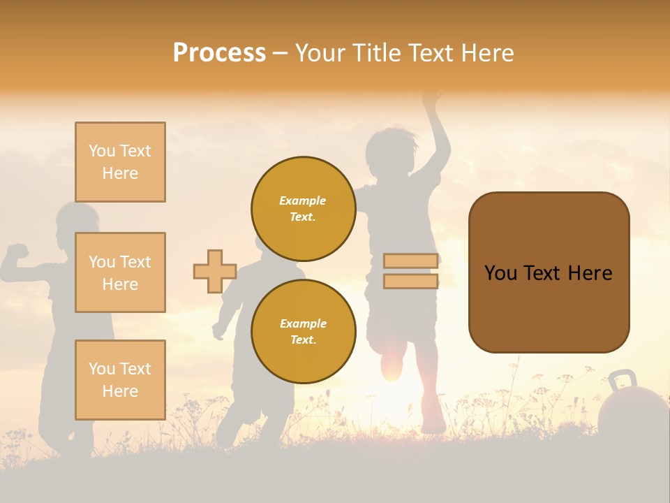 Sunset Summertime Sky PowerPoint Template