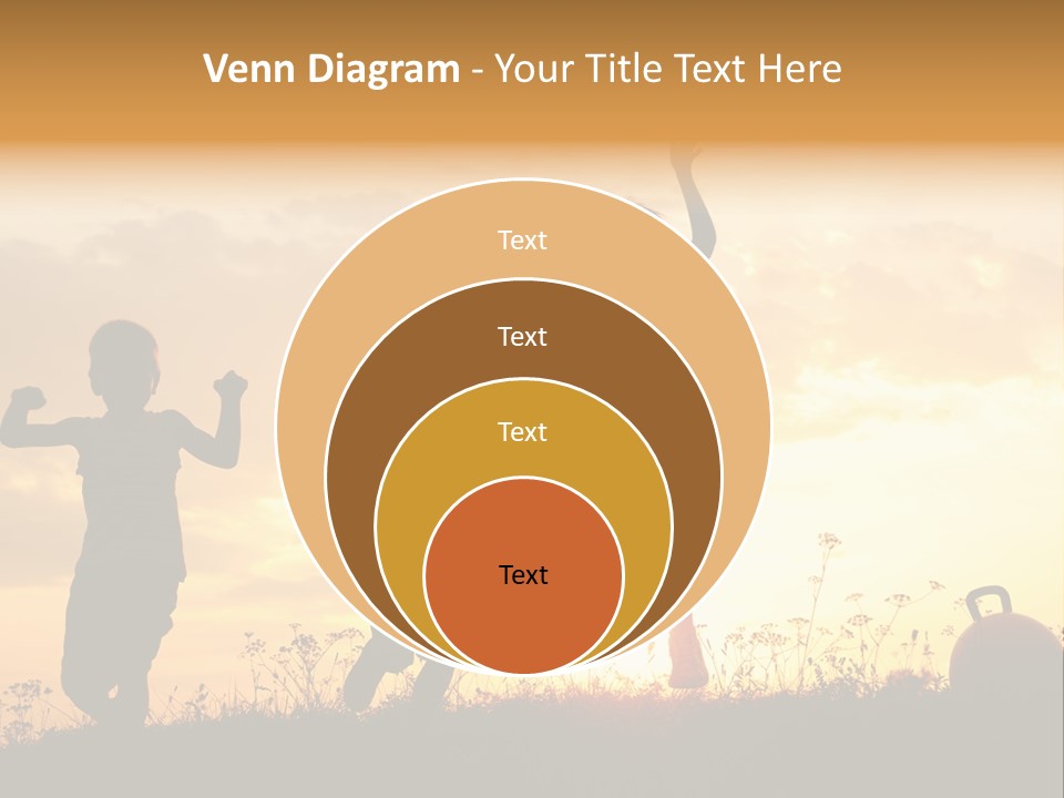 Sunset Summertime Sky PowerPoint Template
