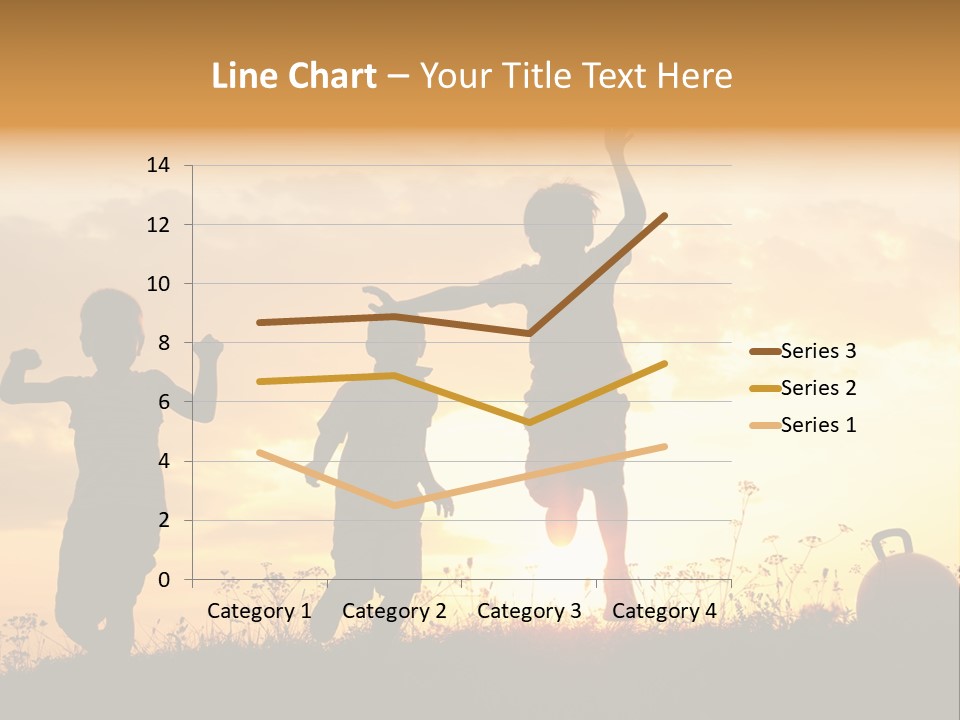 Sunset Summertime Sky PowerPoint Template