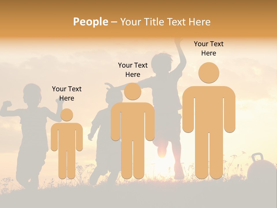 Sunset Summertime Sky PowerPoint Template