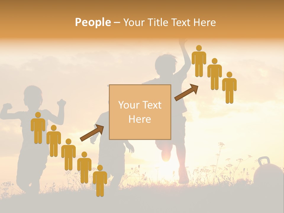 Sunset Summertime Sky PowerPoint Template