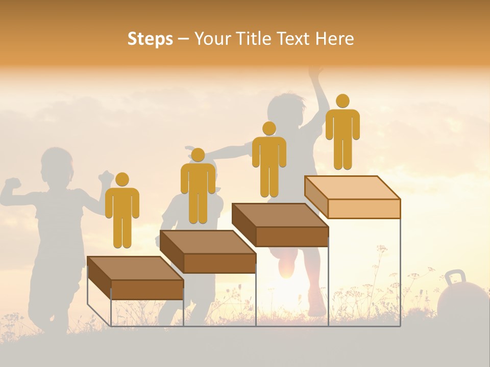 Sunset Summertime Sky PowerPoint Template