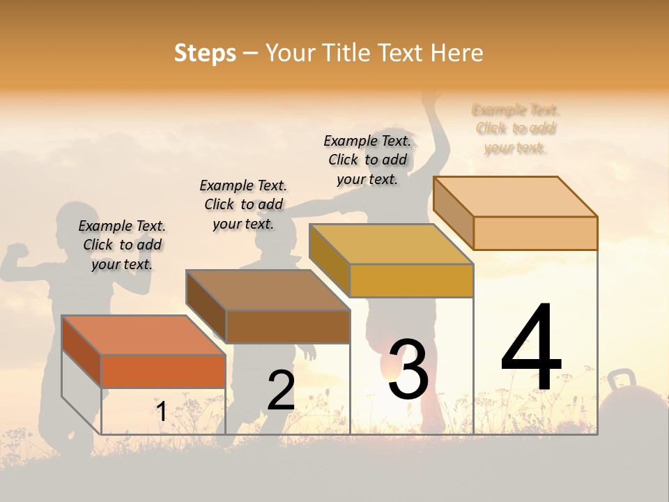 Sunset Summertime Sky PowerPoint Template