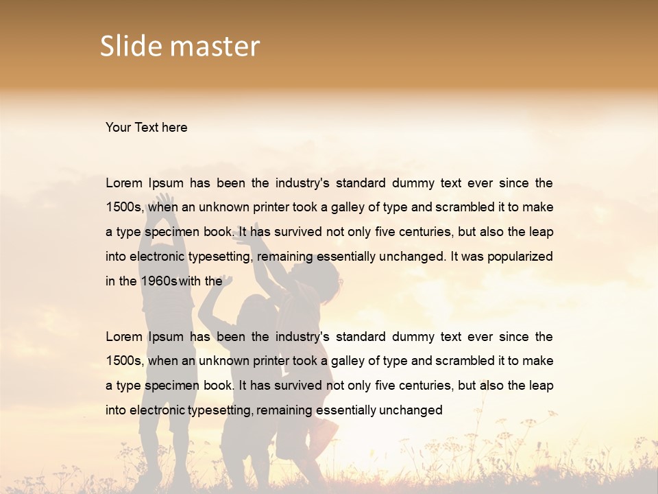 Copy Horizon Little PowerPoint Template