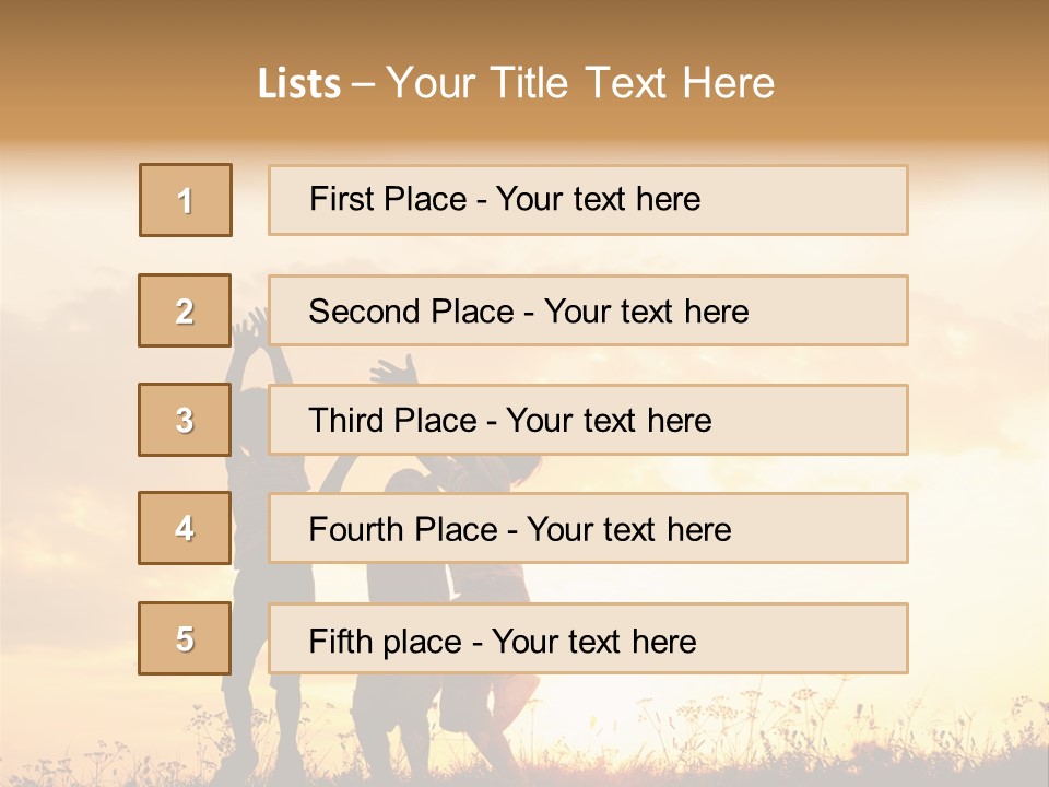 Copy Horizon Little PowerPoint Template