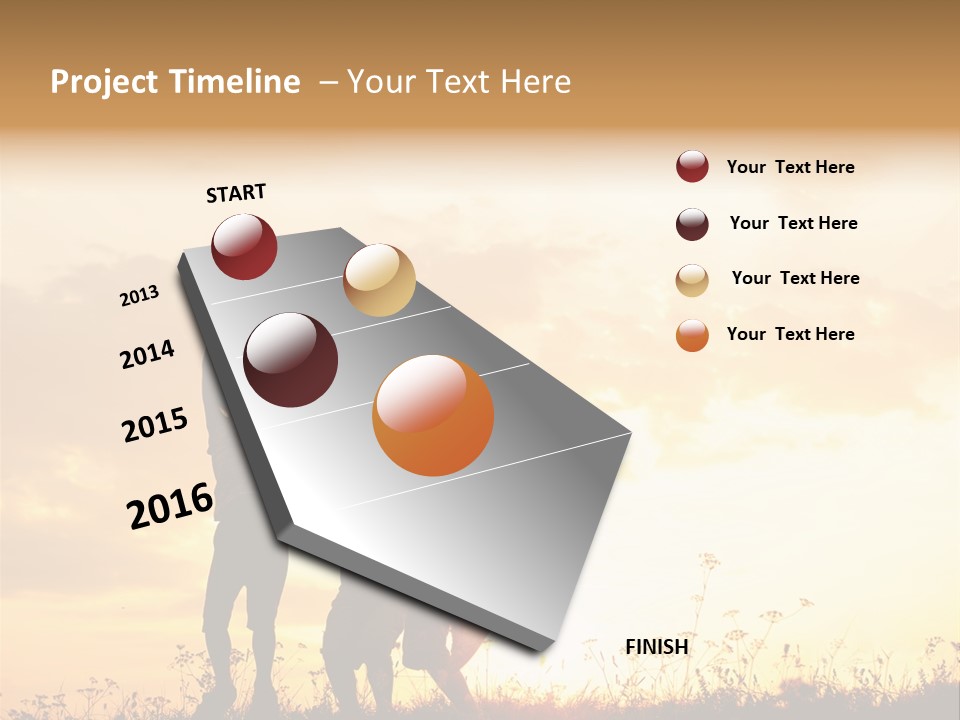 Copy Horizon Little PowerPoint Template