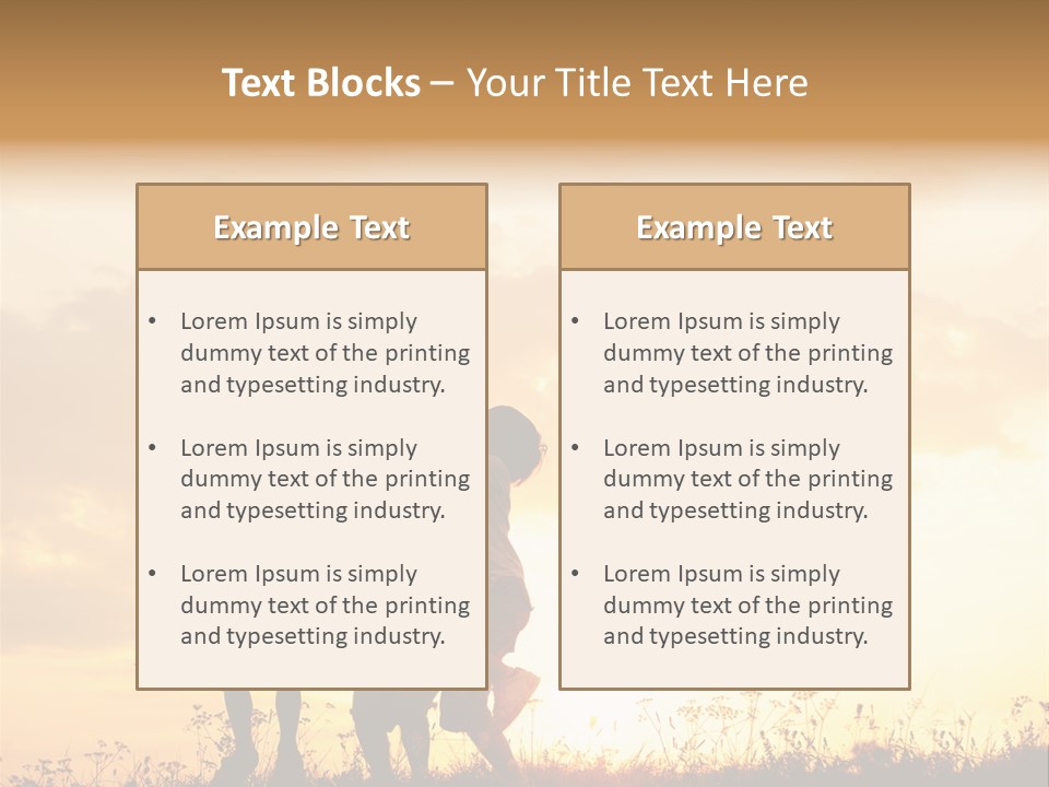 Copy Horizon Little PowerPoint Template