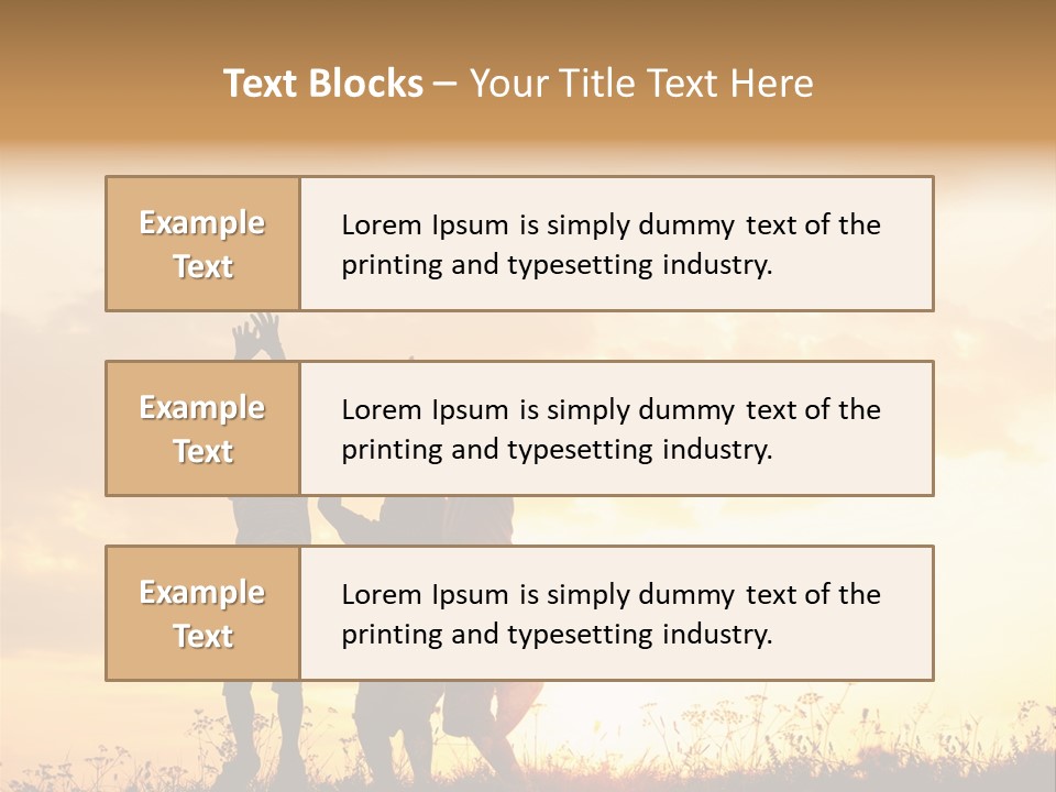 Copy Horizon Little PowerPoint Template
