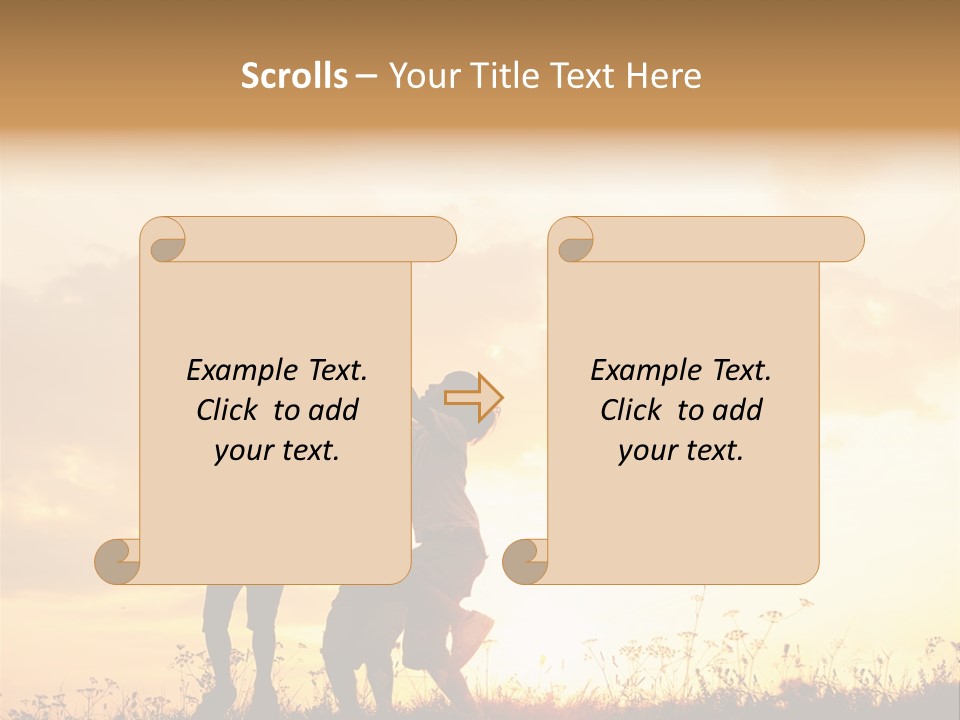 Copy Horizon Little PowerPoint Template
