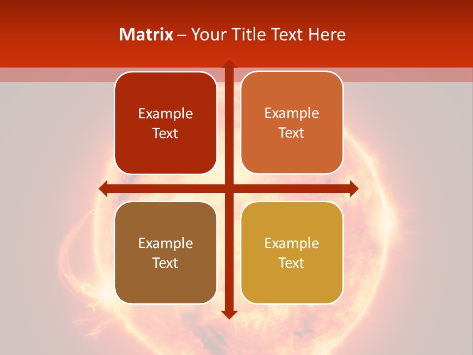 Corona Main Sequence Plasma PowerPoint Template