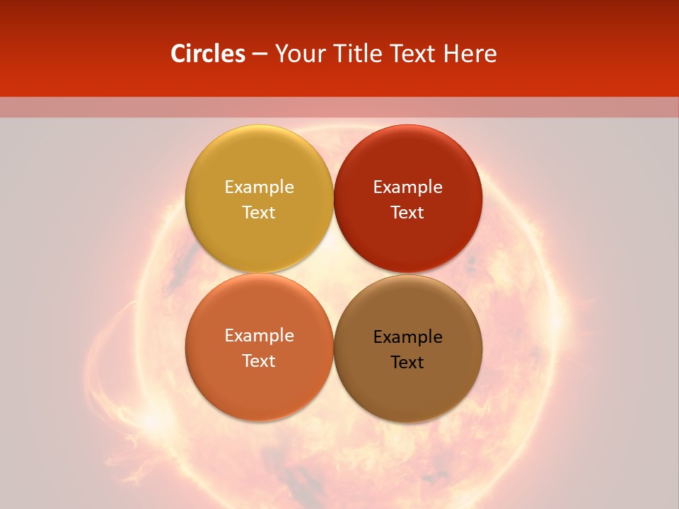 Corona Main Sequence Plasma PowerPoint Template