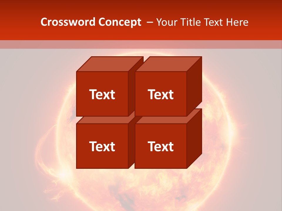 Corona Main Sequence Plasma PowerPoint Template