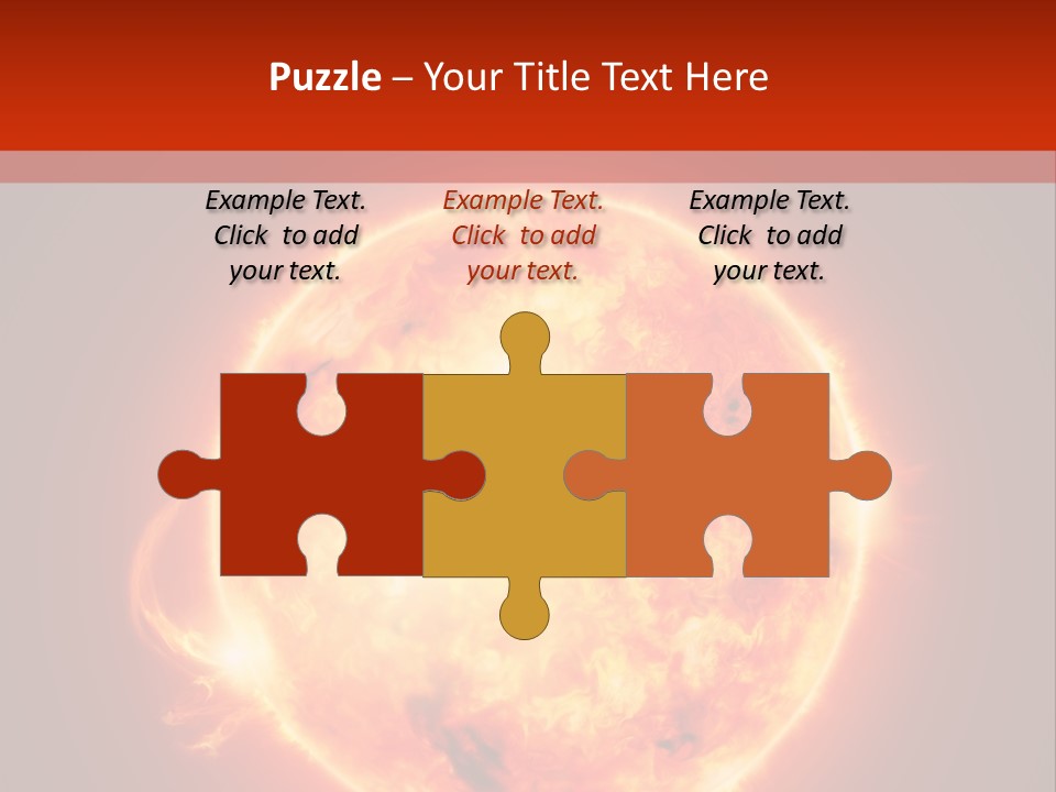 Corona Main Sequence Plasma PowerPoint Template