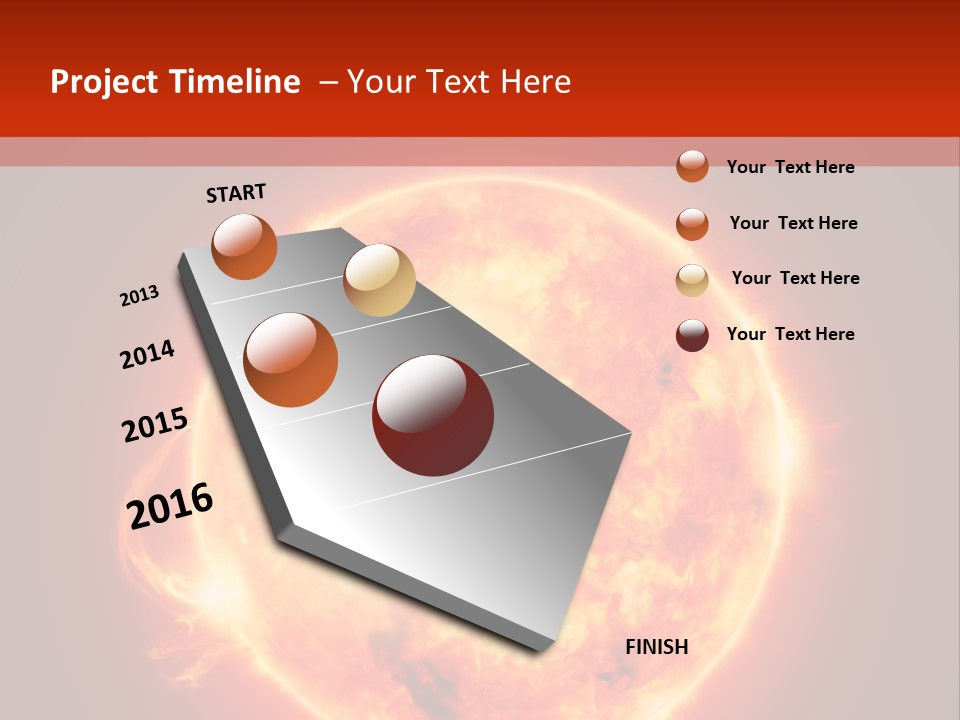 Corona Main Sequence Plasma PowerPoint Template
