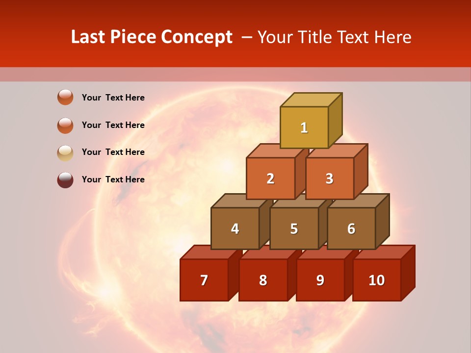 Corona Main Sequence Plasma PowerPoint Template