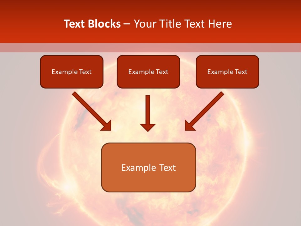 Corona Main Sequence Plasma PowerPoint Template