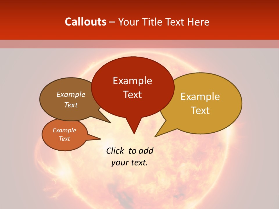 Corona Main Sequence Plasma PowerPoint Template