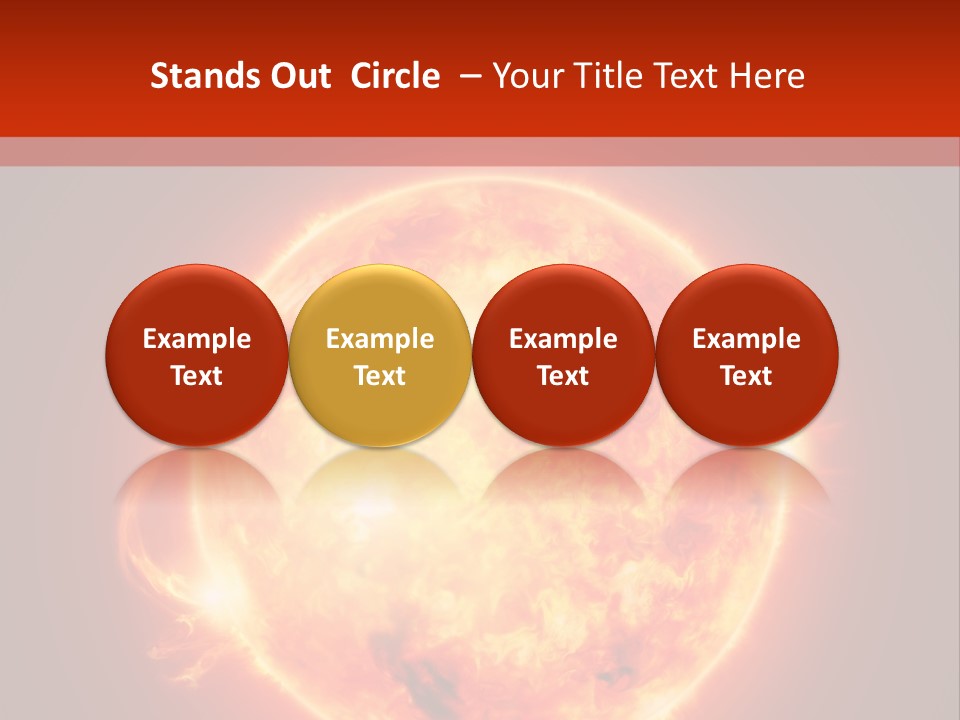 Corona Main Sequence Plasma PowerPoint Template