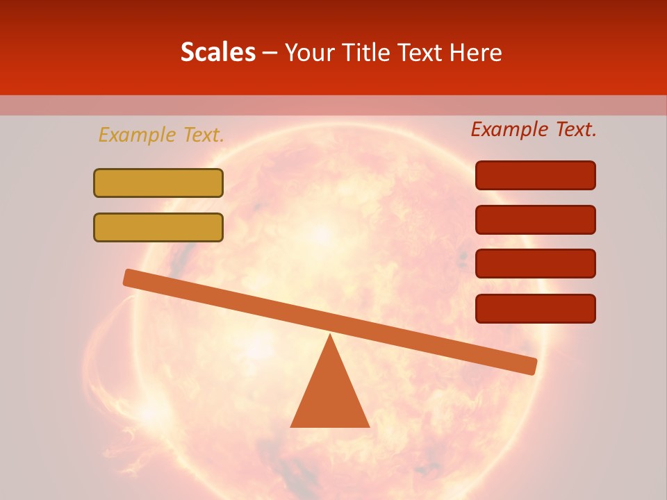 Corona Main Sequence Plasma PowerPoint Template