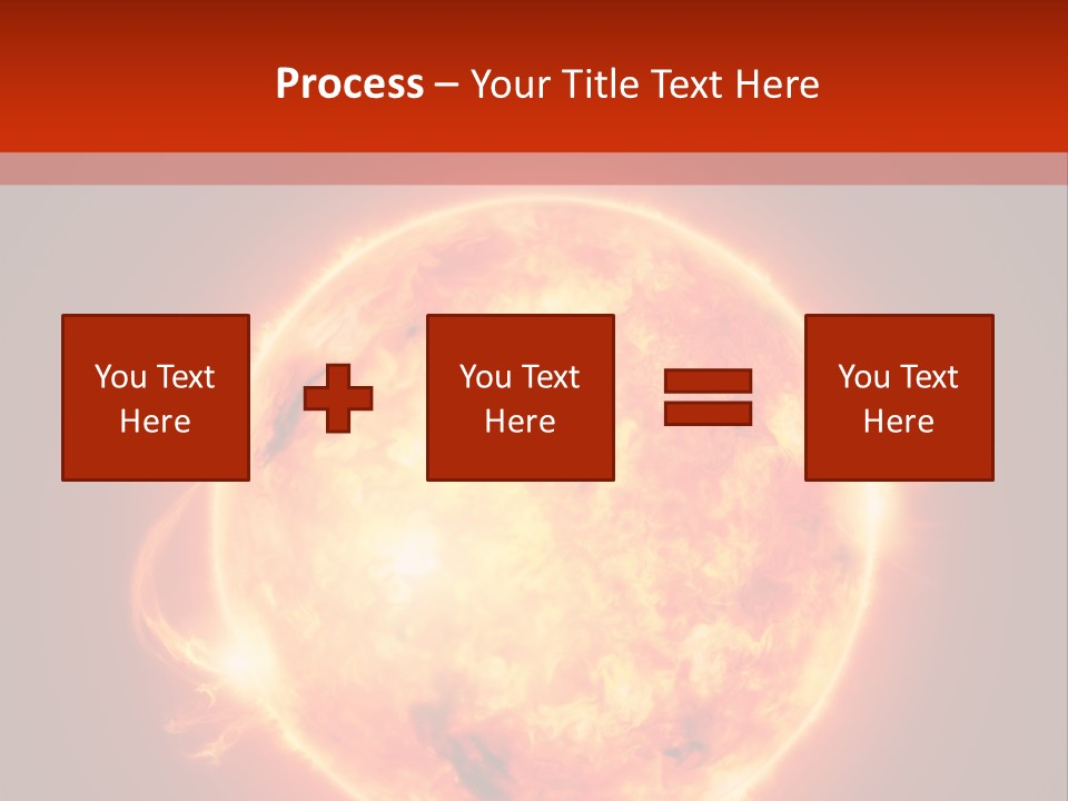 Corona Main Sequence Plasma PowerPoint Template