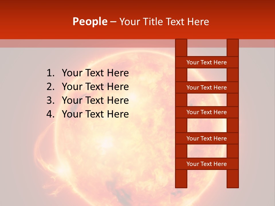 Corona Main Sequence Plasma PowerPoint Template
