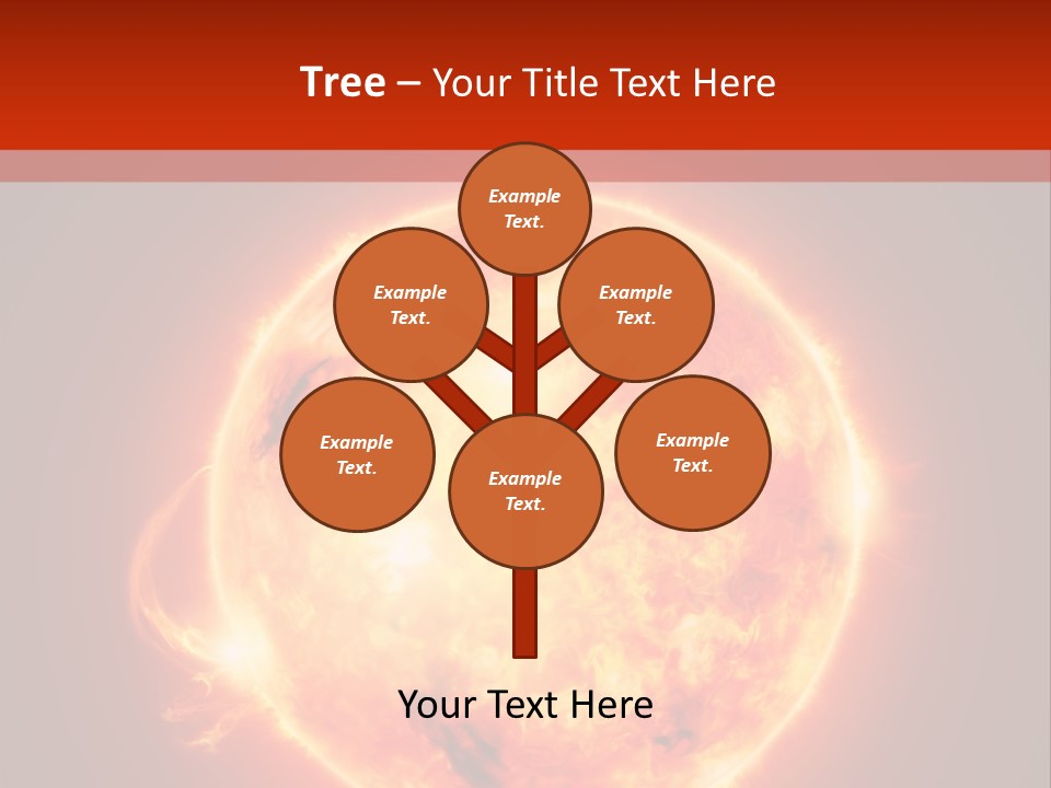 Corona Main Sequence Plasma PowerPoint Template