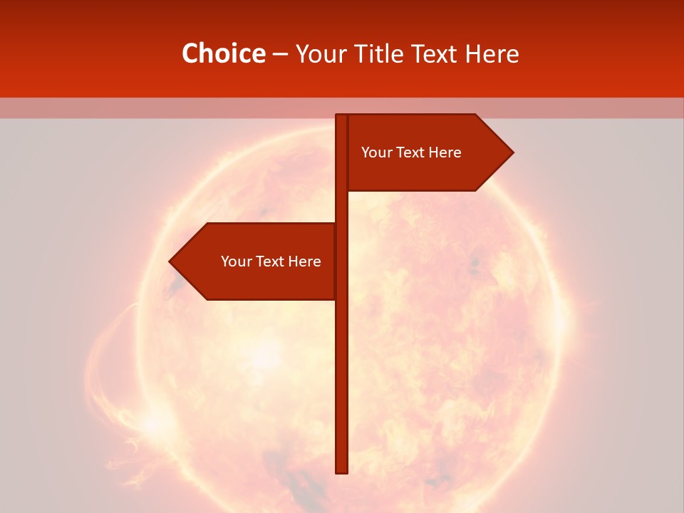 Corona Main Sequence Plasma PowerPoint Template