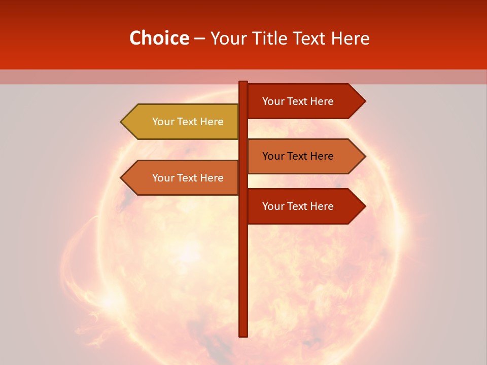 Corona Main Sequence Plasma PowerPoint Template