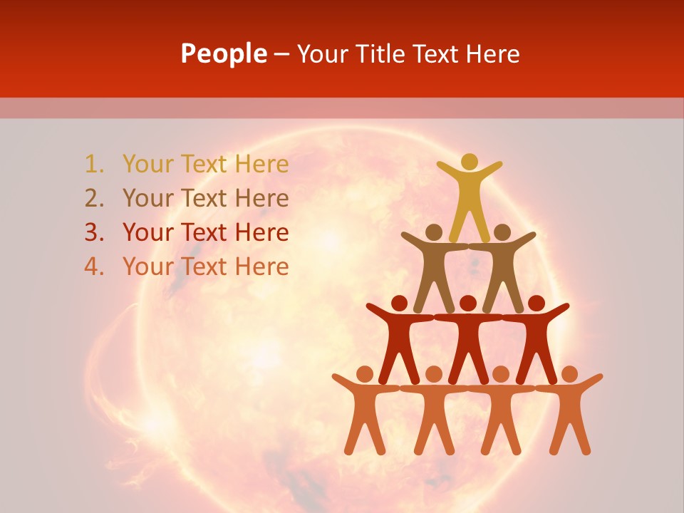 Corona Main Sequence Plasma PowerPoint Template