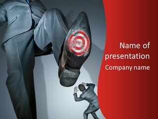 Corporation Big Fear PowerPoint Template