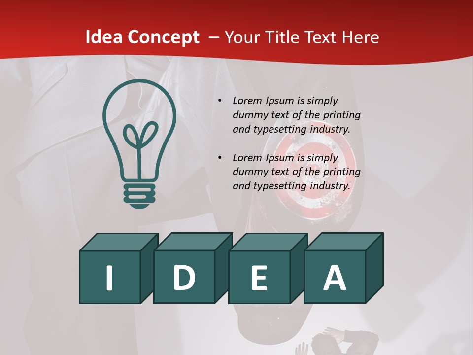 Corporation Big Fear PowerPoint Template