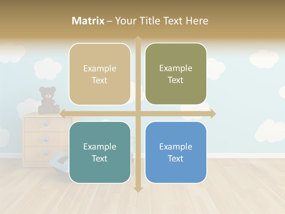 Decoration Contemporary Leisure PowerPoint Template