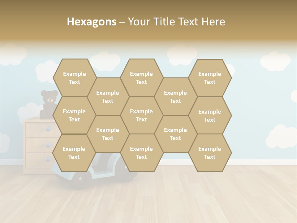 Decoration Contemporary Leisure PowerPoint Template