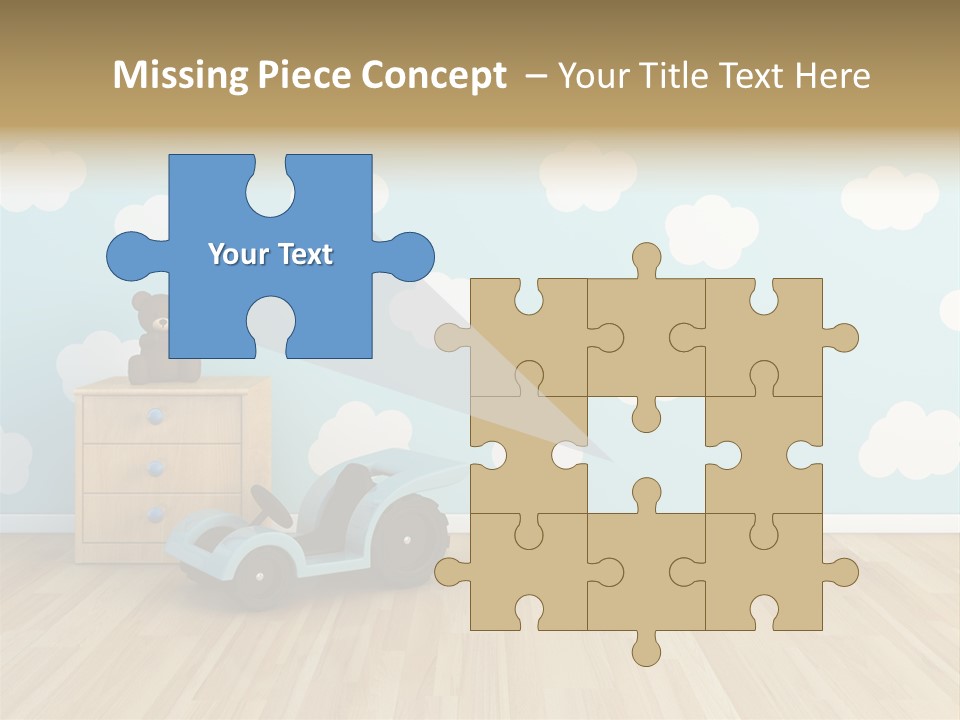 Decoration Contemporary Leisure PowerPoint Template