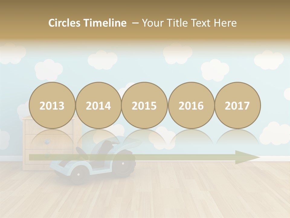 Decoration Contemporary Leisure PowerPoint Template