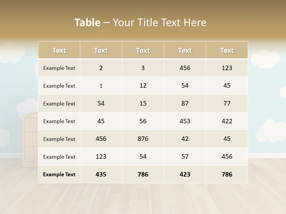 Decoration Contemporary Leisure PowerPoint Template