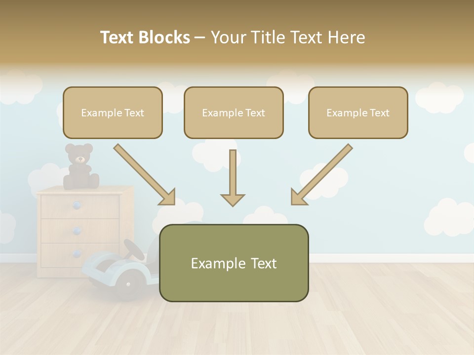 Decoration Contemporary Leisure PowerPoint Template