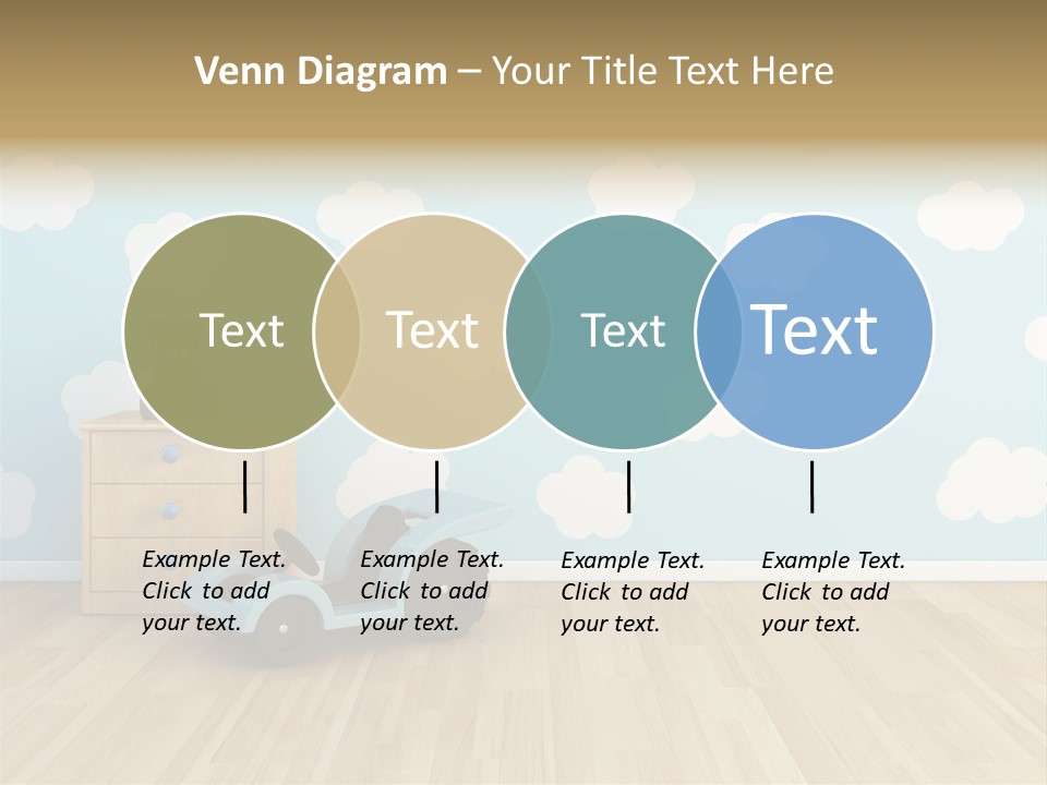 Decoration Contemporary Leisure PowerPoint Template